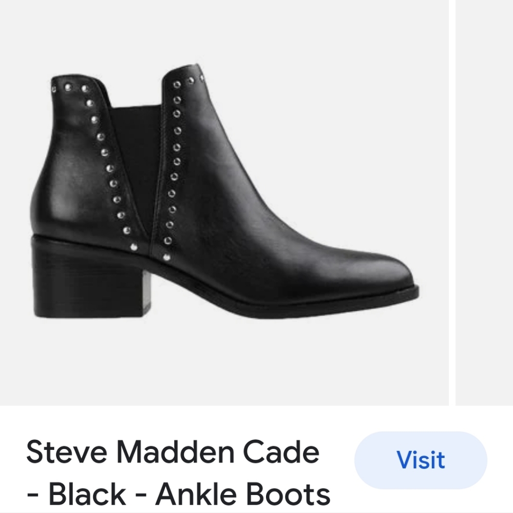 Steve Madden‎ Cade studded boots